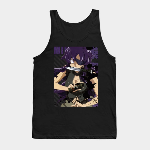 Mirai Nikki - Minene Uryuu Tank Top by Recup-Tout